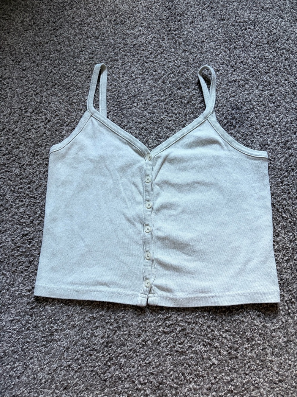 Brandy Melville green zelly tank